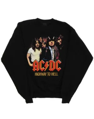 ACDC Mens Highway To Hell Group Cotton Sweatshirt