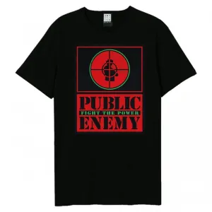 Amplified Unisex Adult Fight The Power Public Enemy T-Shirt