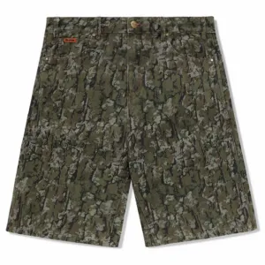 Bark Camo Army Denim Shorts Butter Goods