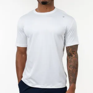 Blitz Tech Tee | Solid - White