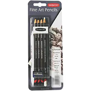 Charcoal Pencil Mixed Media Set