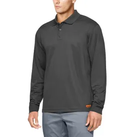 DuraDrive Dark Grey Long Sleeve Polo T-Shirt