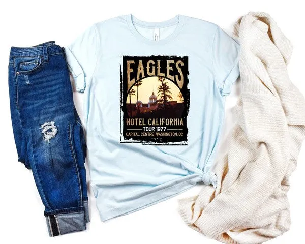 Eagles Hotel California Music Fest Tee