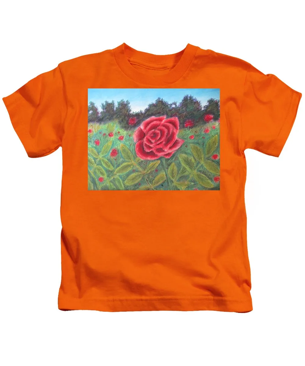 Field of Roses - Kids T-Shirt