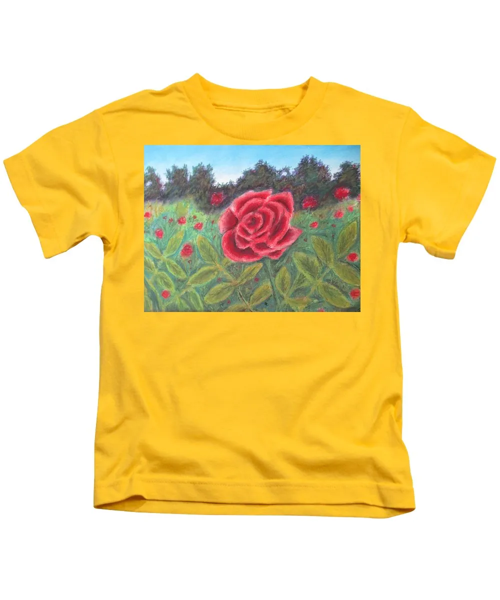 Field of Roses - Kids T-Shirt