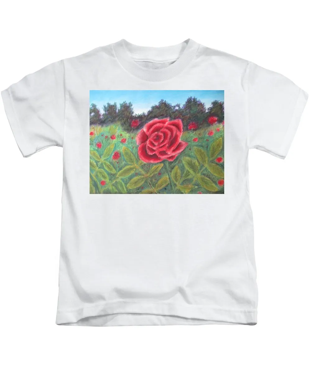 Field of Roses - Kids T-Shirt