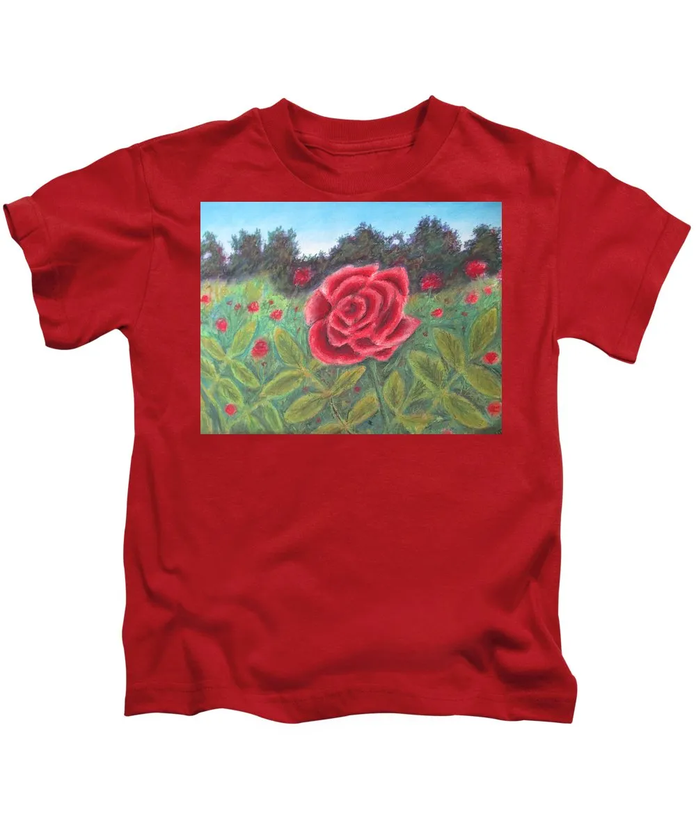 Field of Roses - Kids T-Shirt