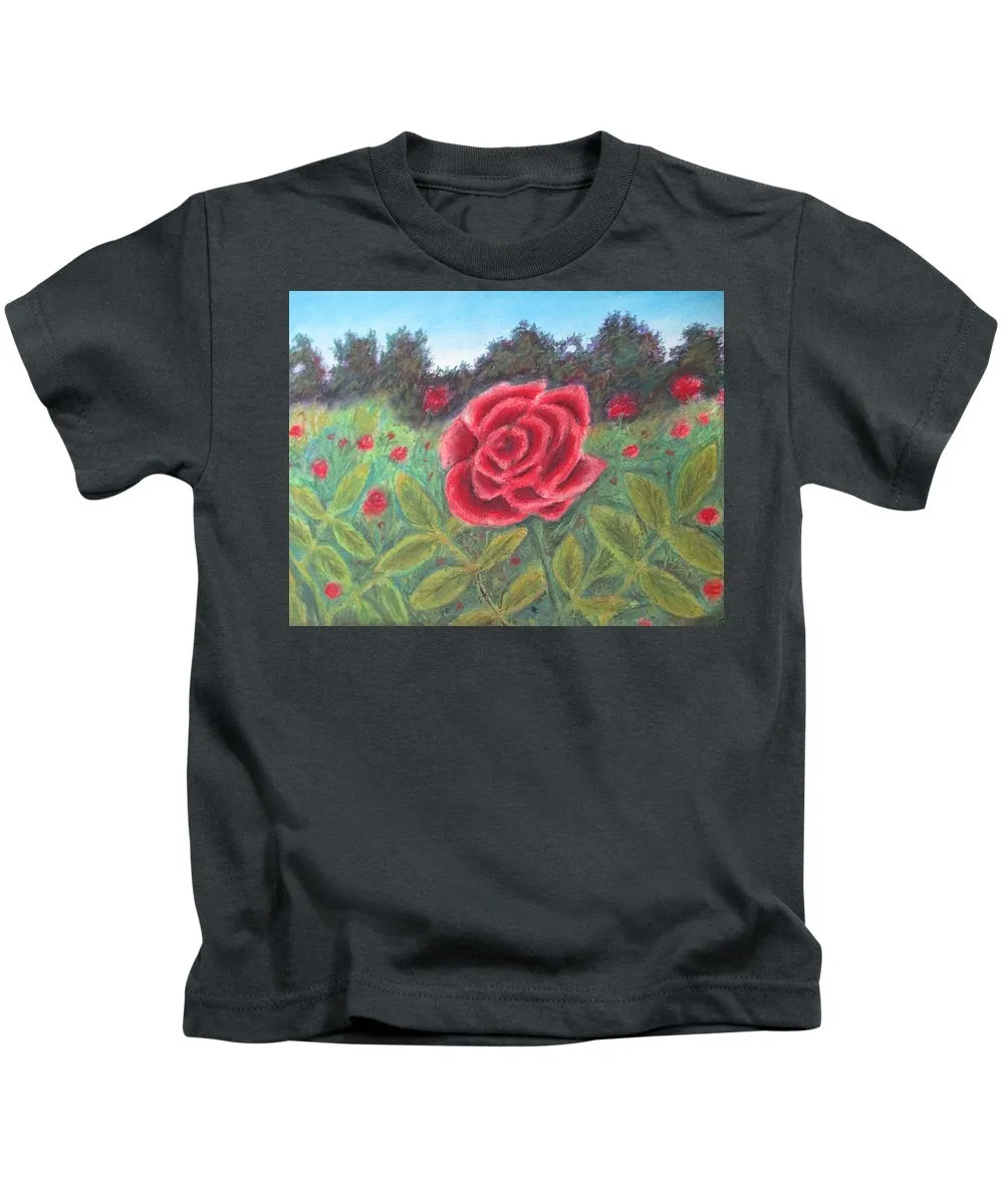 Field of Roses - Kids T-Shirt