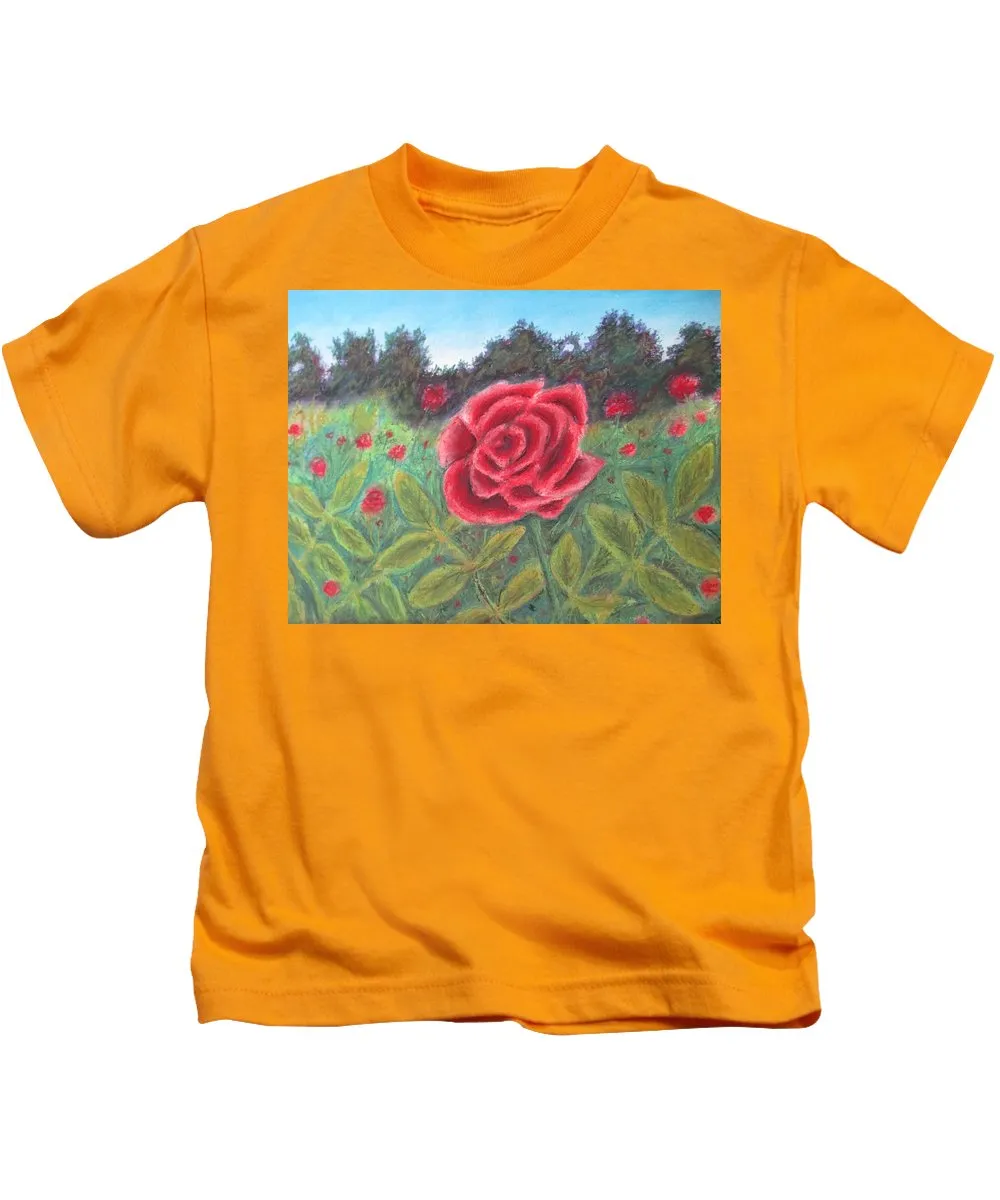 Field of Roses - Kids T-Shirt