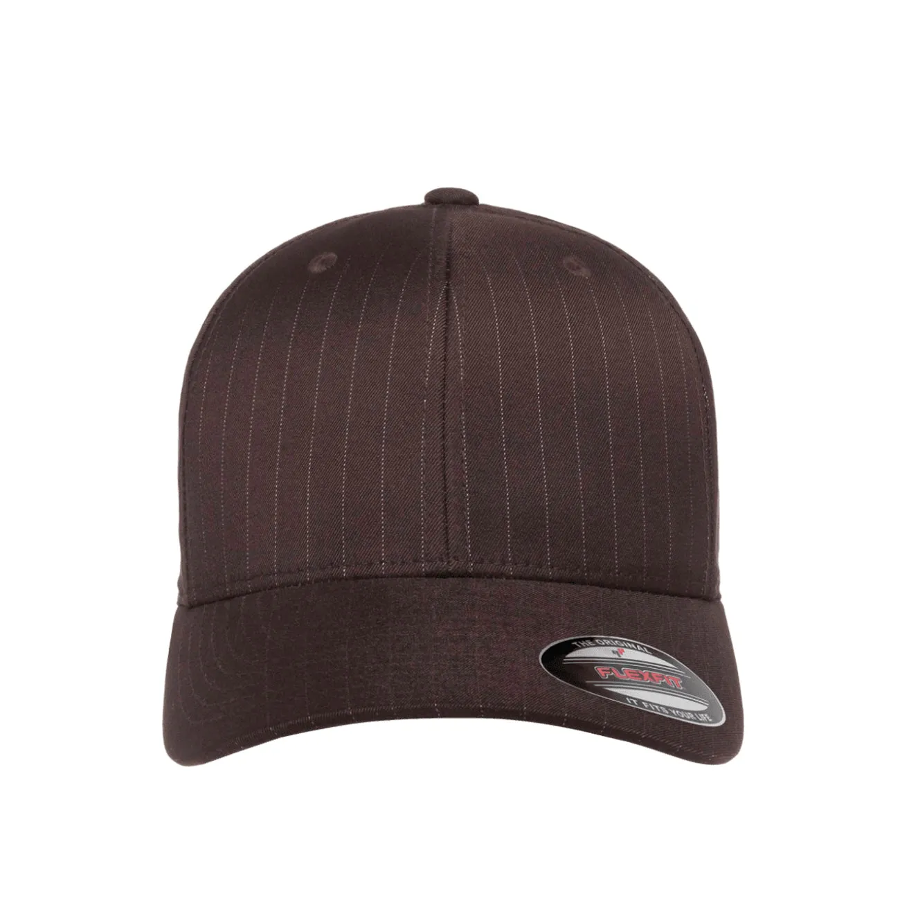 Flexfit Pinstripe Curved Brim Hat