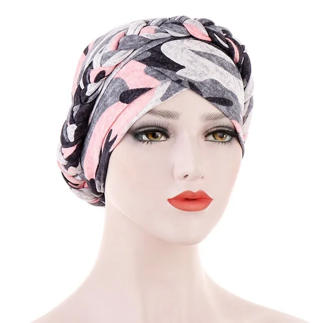 Floral Cotton Turban