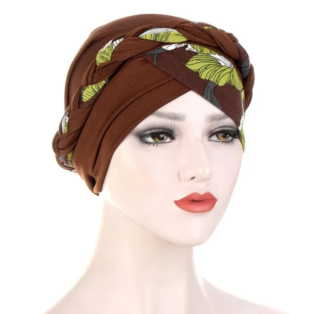 Floral Cotton Turban