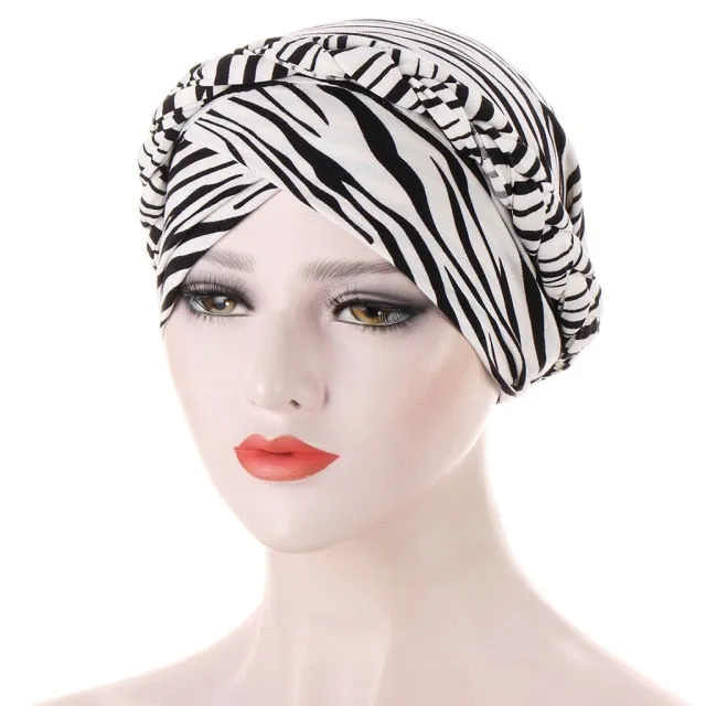 Floral Cotton Turban