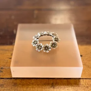 Flower Crown Brooch (Vintage)