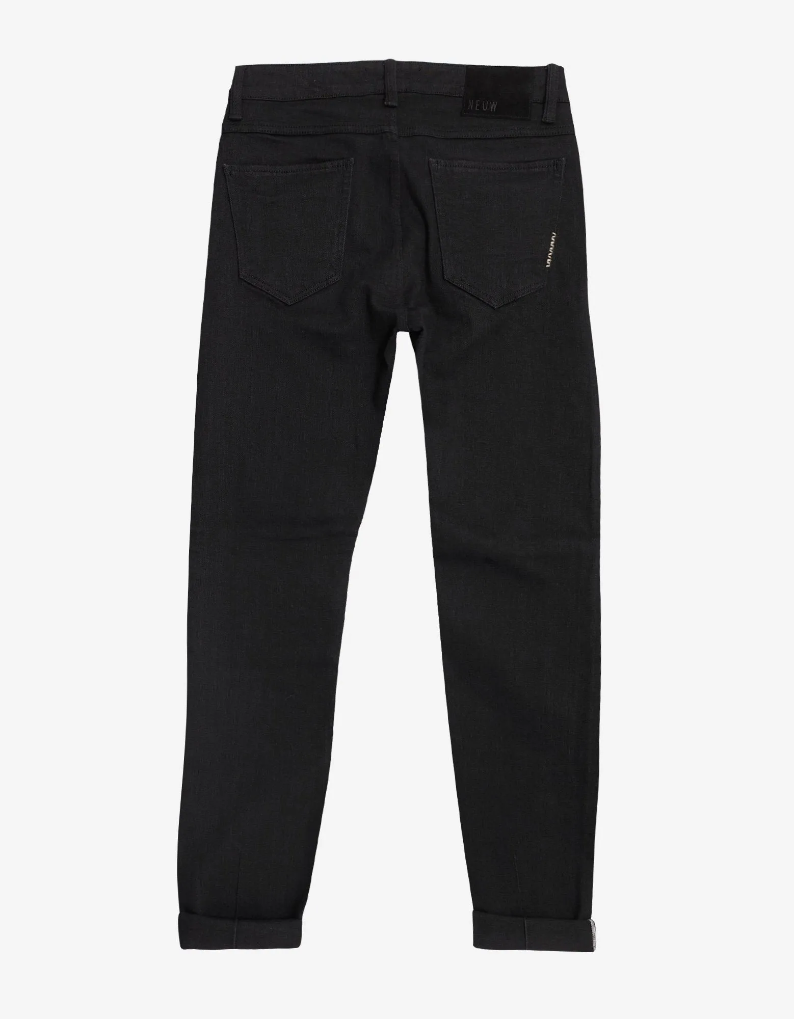 Iggy Skinny Black Selvedge Jeans