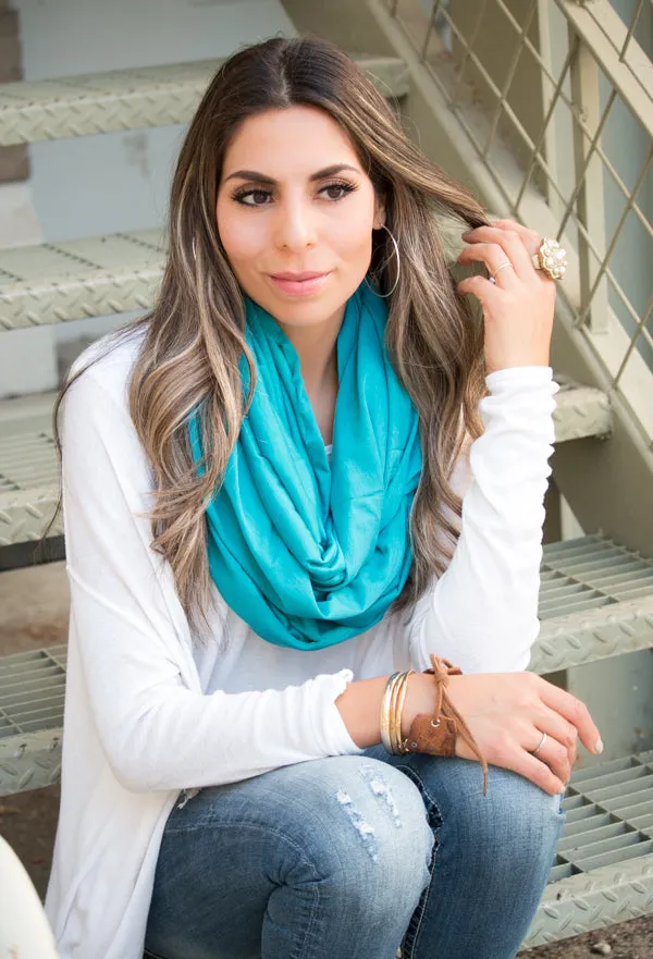 Jersey Knit Infinity Scarves