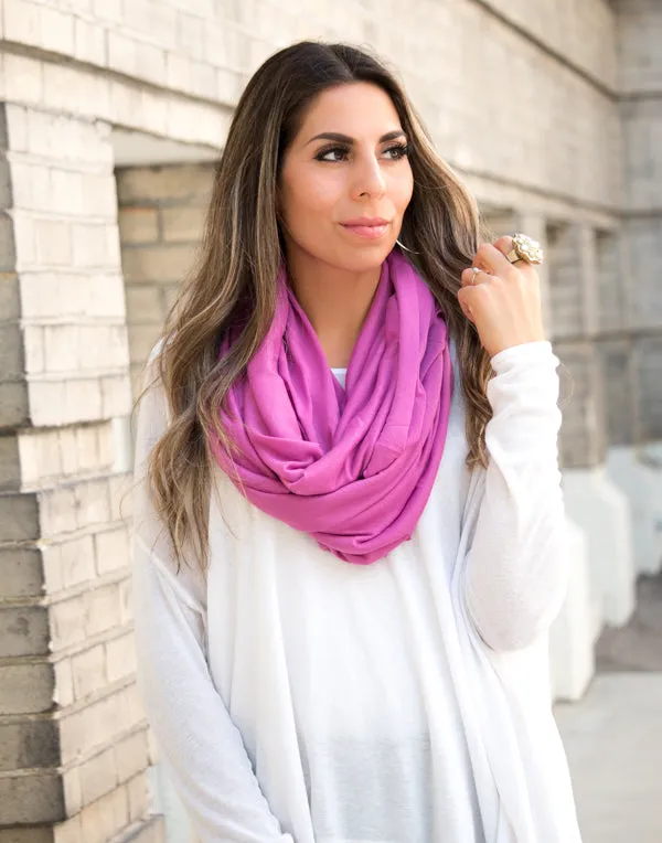 Jersey Knit Infinity Scarves