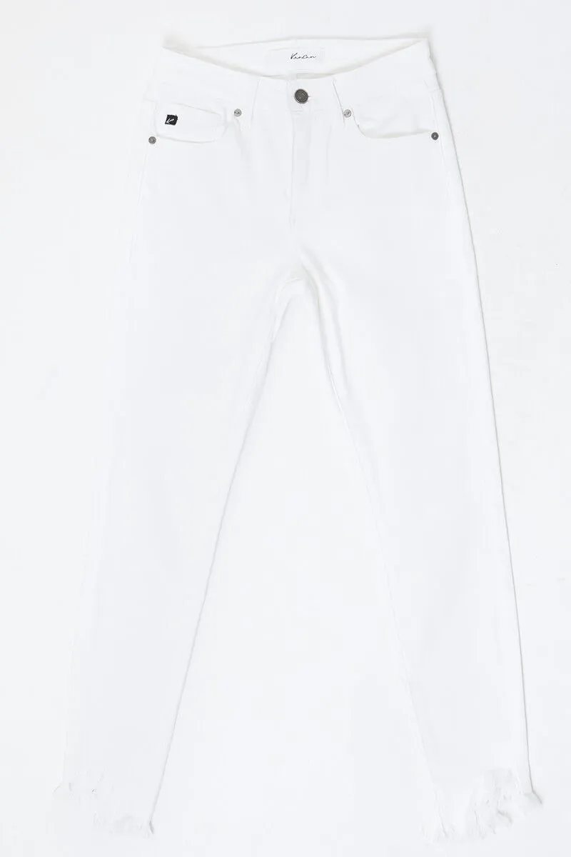 KanCan White High Rise Super Skinny Jeans