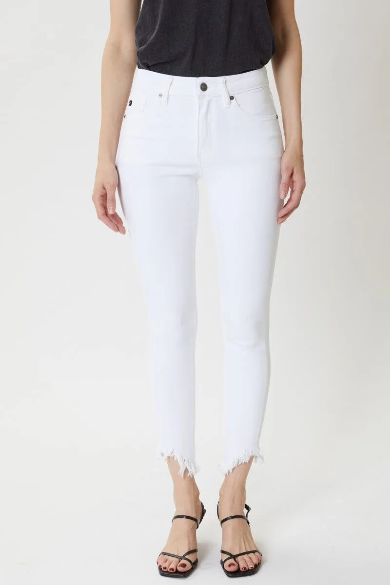 KanCan White High Rise Super Skinny Jeans