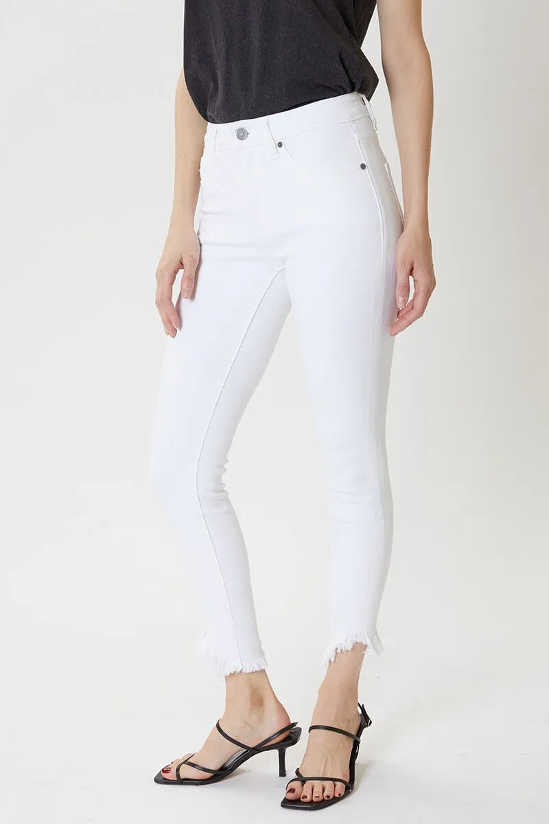 KanCan White High Rise Super Skinny Jeans