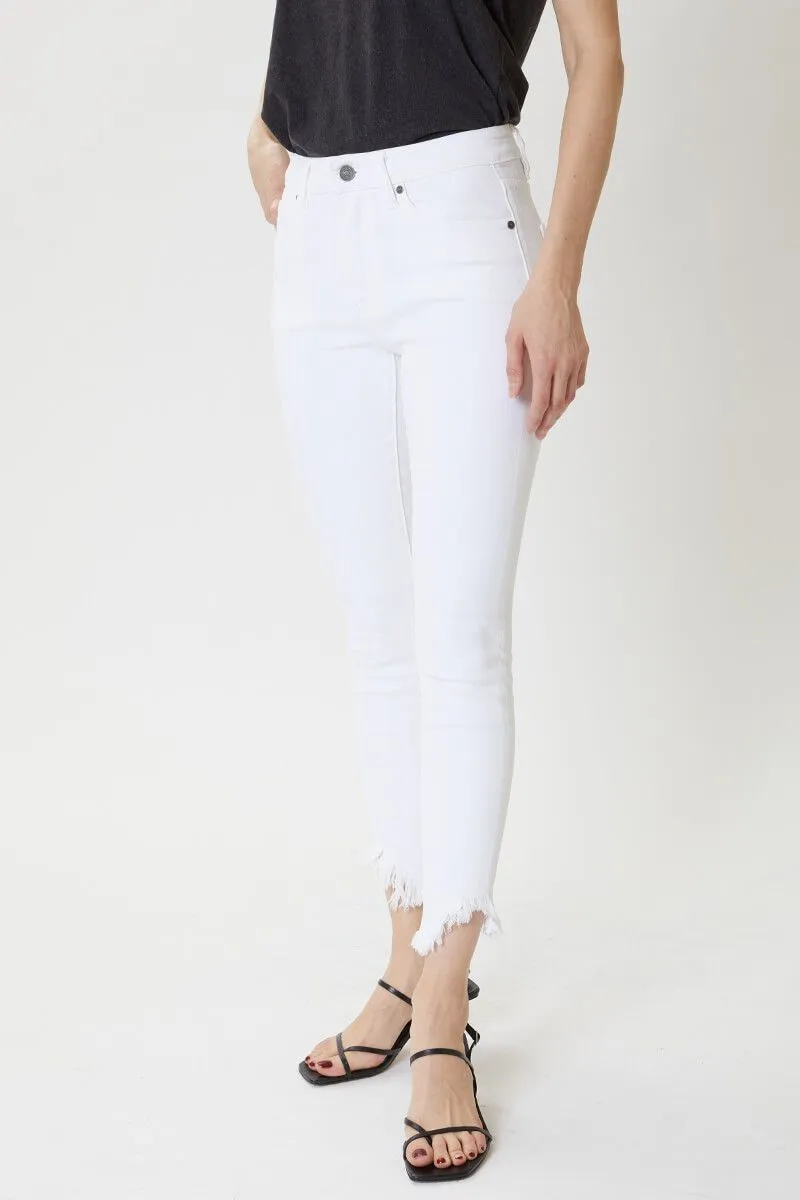 KanCan White High Rise Super Skinny Jeans