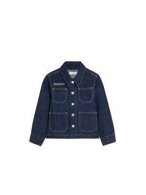 Kid's Denim Jacket—rinse wash