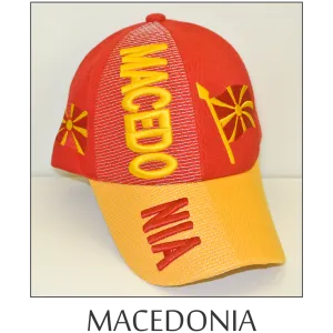 Macedonia Baseball Cap