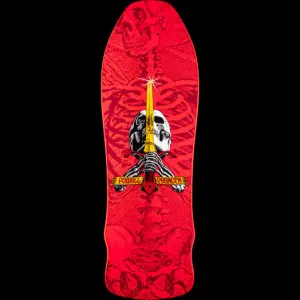 POWELL-PERALTA SKULL AND SWORD PINK (9.75")